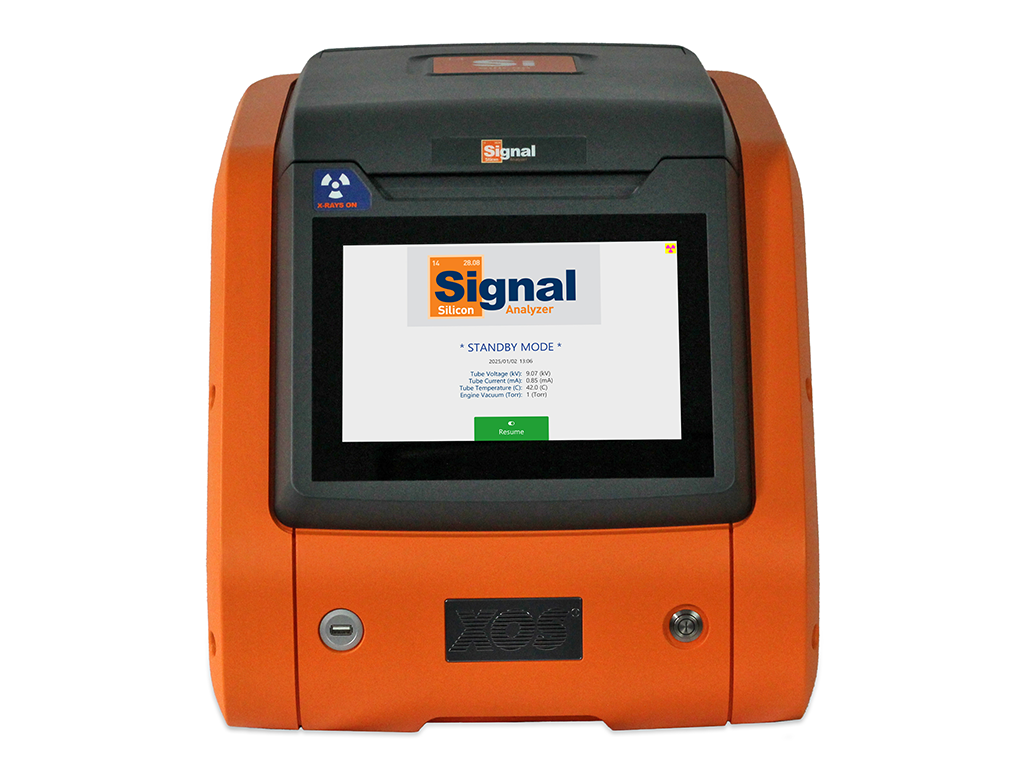 <strong>Signal R®</strong> - aparat do pomiaru zawartości krzemu metodą fluorescencji rentgenowskiej z dyspersją fali