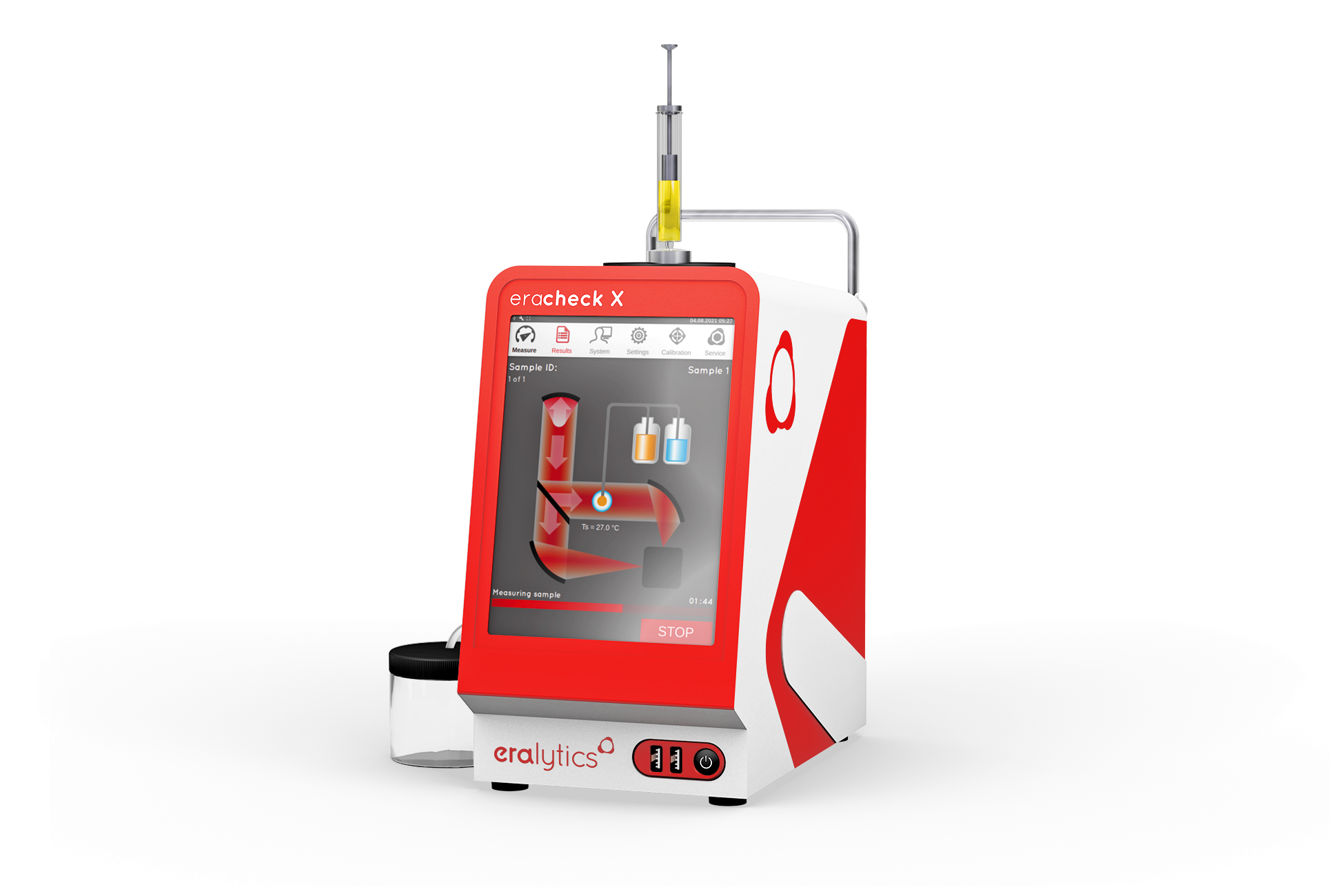 <strong>ERACHECK X</strong> - automatyczny aparat do oznaczania zawartości węglowodorów ropopochodnych w wodach i glebach